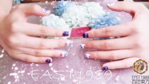  青花美甲怎么做？保定東方技工學(xué)校教你巧做美甲！